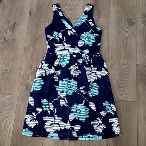 Rickis floral v-neck dress